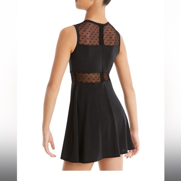 Weissman Dresses & Skirts - Weissman Balera Point D'Esprit Day Dress Dance Black Size XL NEW Costume